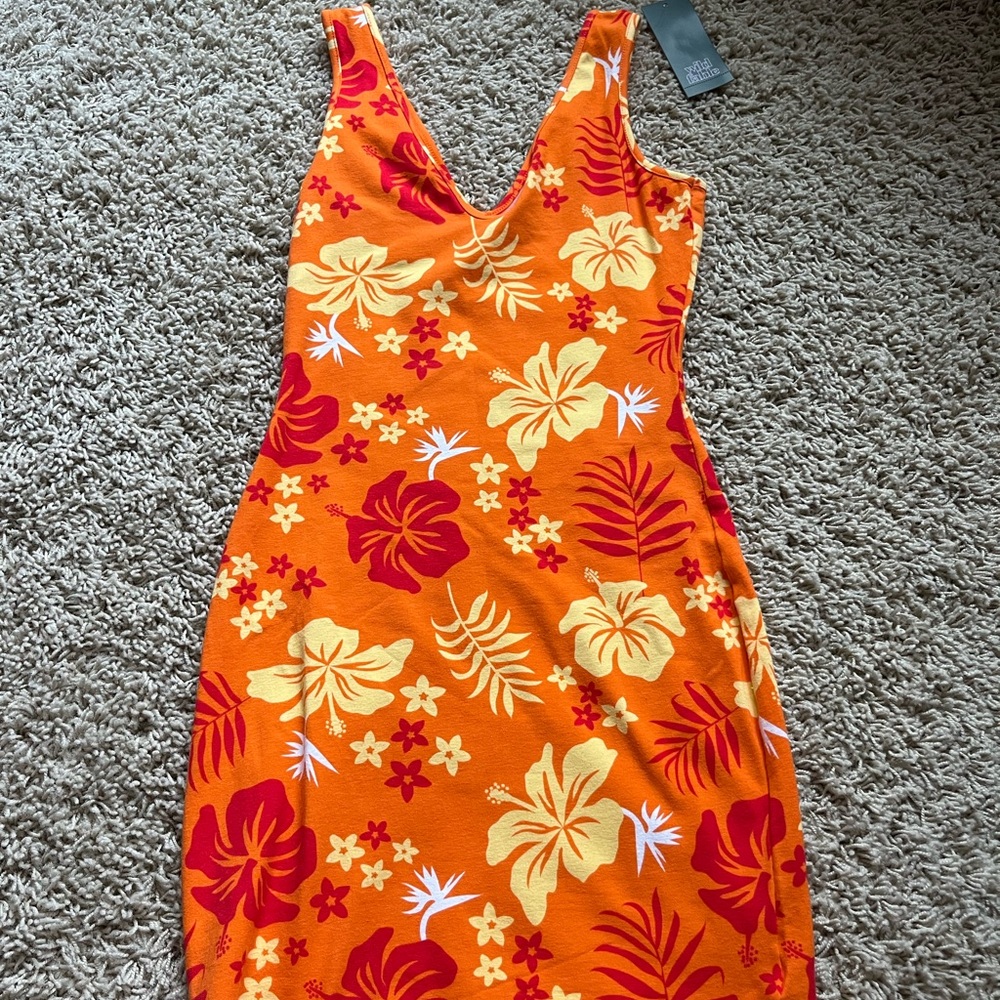 Floral dress NWT